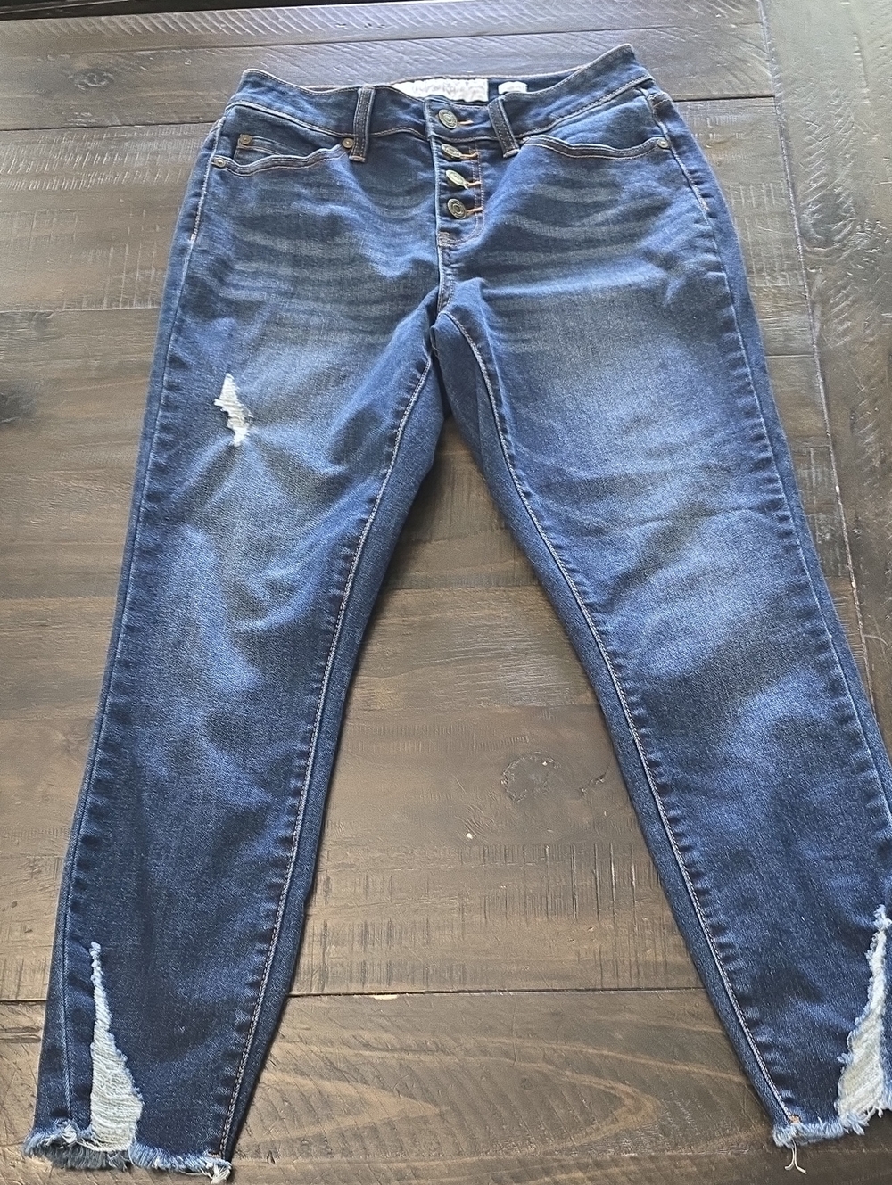 Indigo Rein womens ankle denim. 7 curvy. Euc.